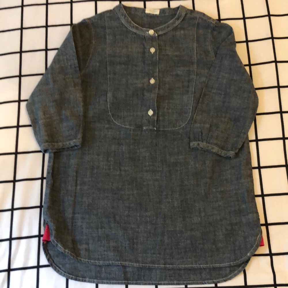 J Crew Chambray Poet Tunic